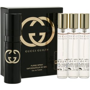 Gucci Guilty Purse Spray Vaporisateur De Sac Eau de Toilette 4x15ml