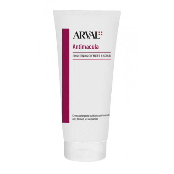 Arval Brightening cleanser & scrub Crema detergente esfoliante anti-macchie tb. 200 ml
