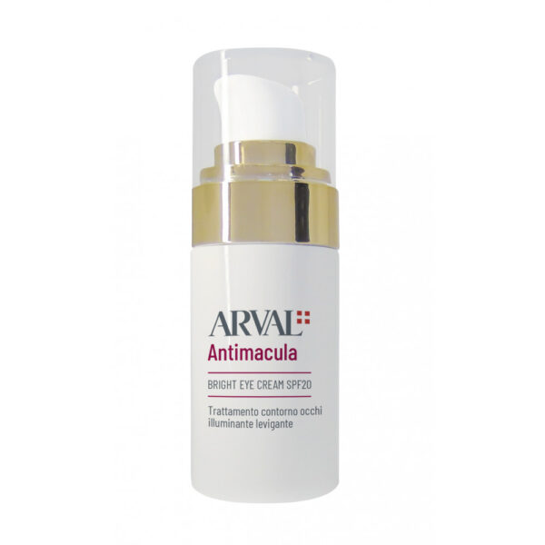 Arval Bright eye cream SPF20 Trattamento contorno occhi illuminante levigante fl. 15 ml