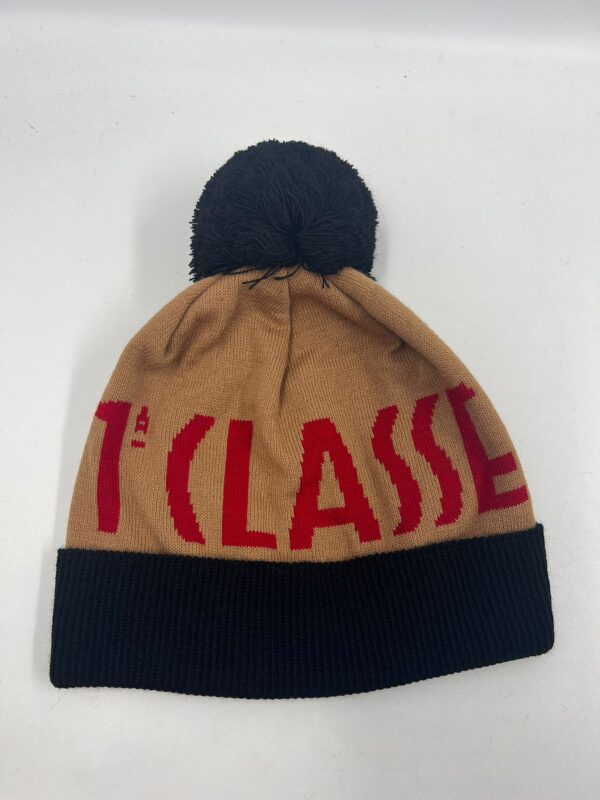 1A Classe Cappello Pom Po Camel