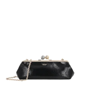 Tosca Blu Pochette in crackle Clarisse colore nero
