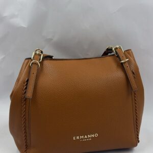 Ermanno Scervino Borsa Tote Bianca Cuoio