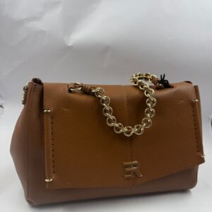 Ermanno Borsa Large Flap Eba 27 Tan